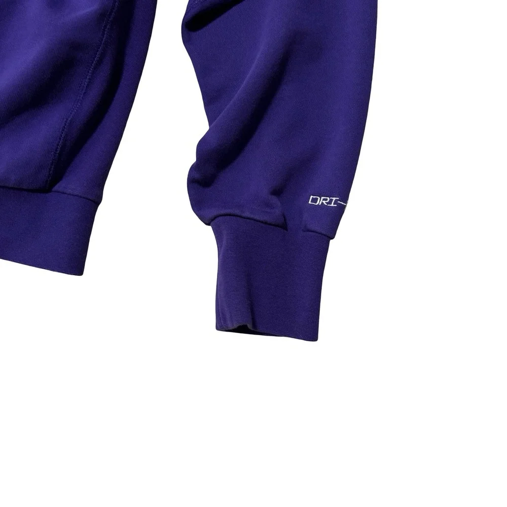 Nike Basketball Men's TCU Horned Frogs Sweatshirt *Stained* Size Medium 22‎ x 26